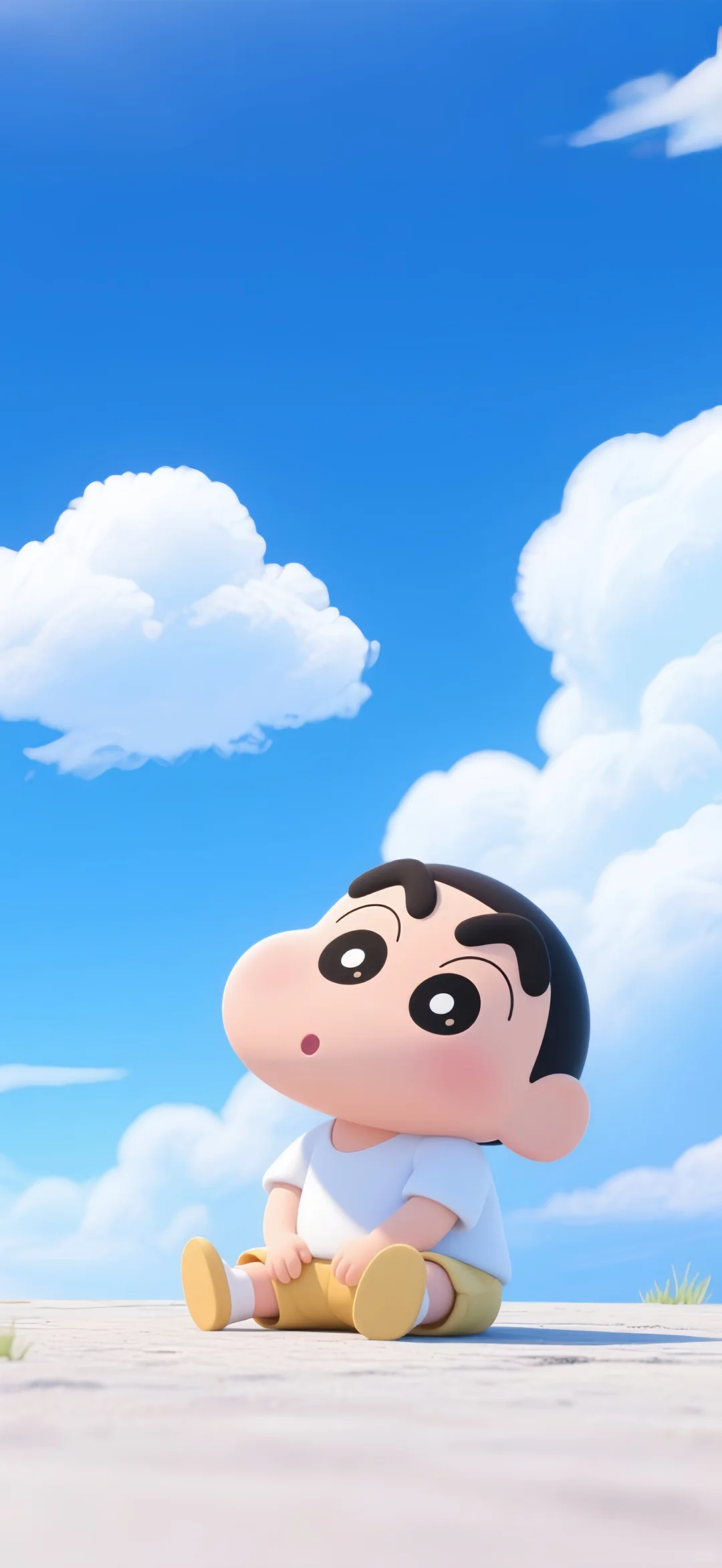 小新壁纸｜当思绪飘过蓝天白云