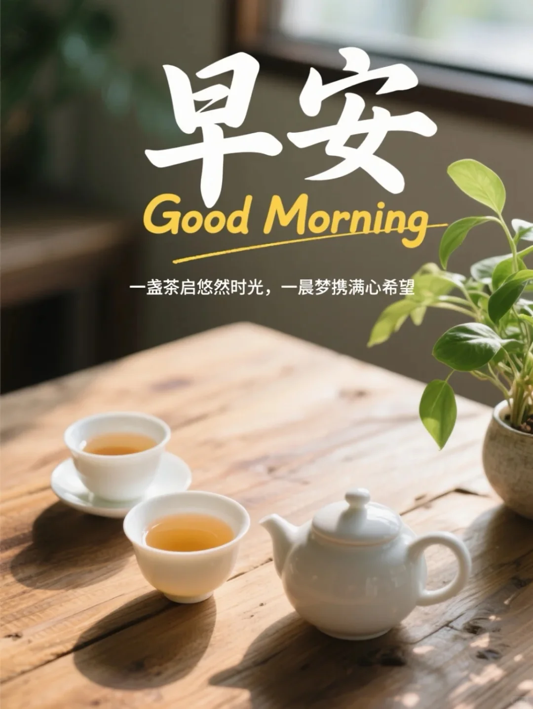 又是元气满满的一天早安，平安喜乐