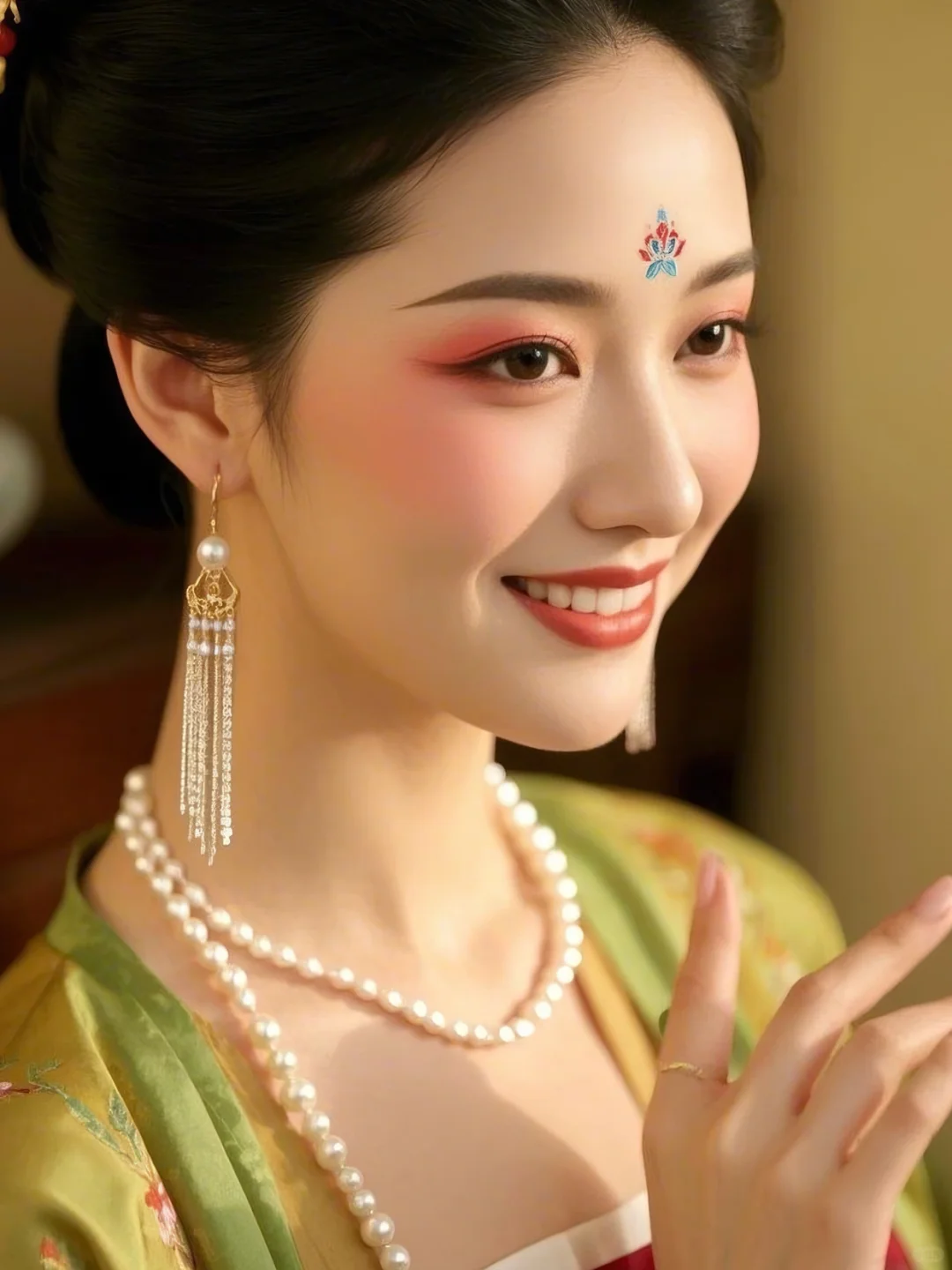 跟着唐朝“精致女孩”学穿搭
