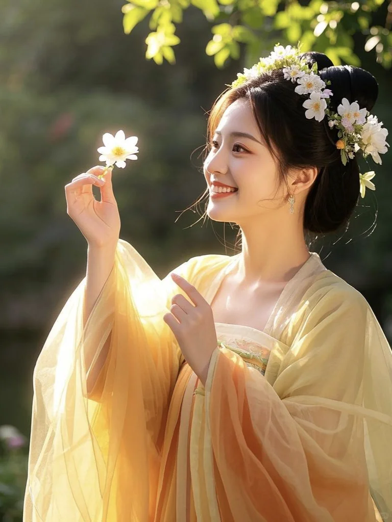 美女壁纸︳古风美女，甜美动人✨