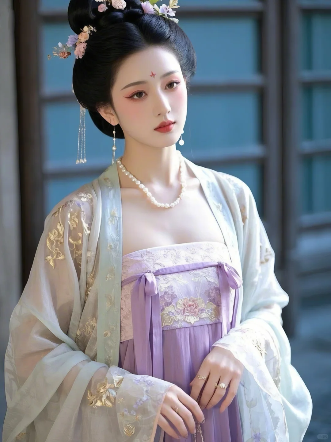 跟着唐朝“精致女孩”学穿搭