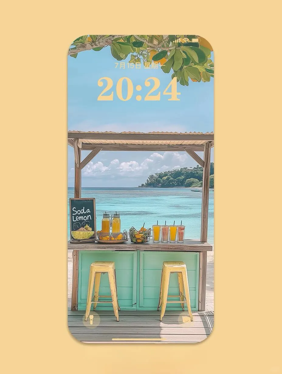 氛围感壁纸|怀念柠檬味的夏天