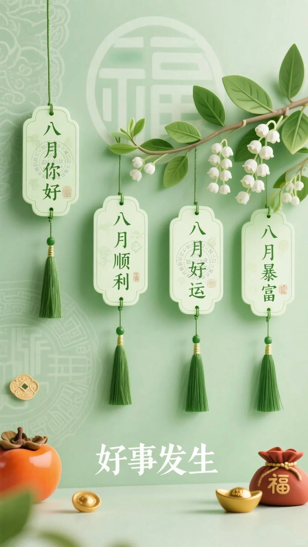 八月