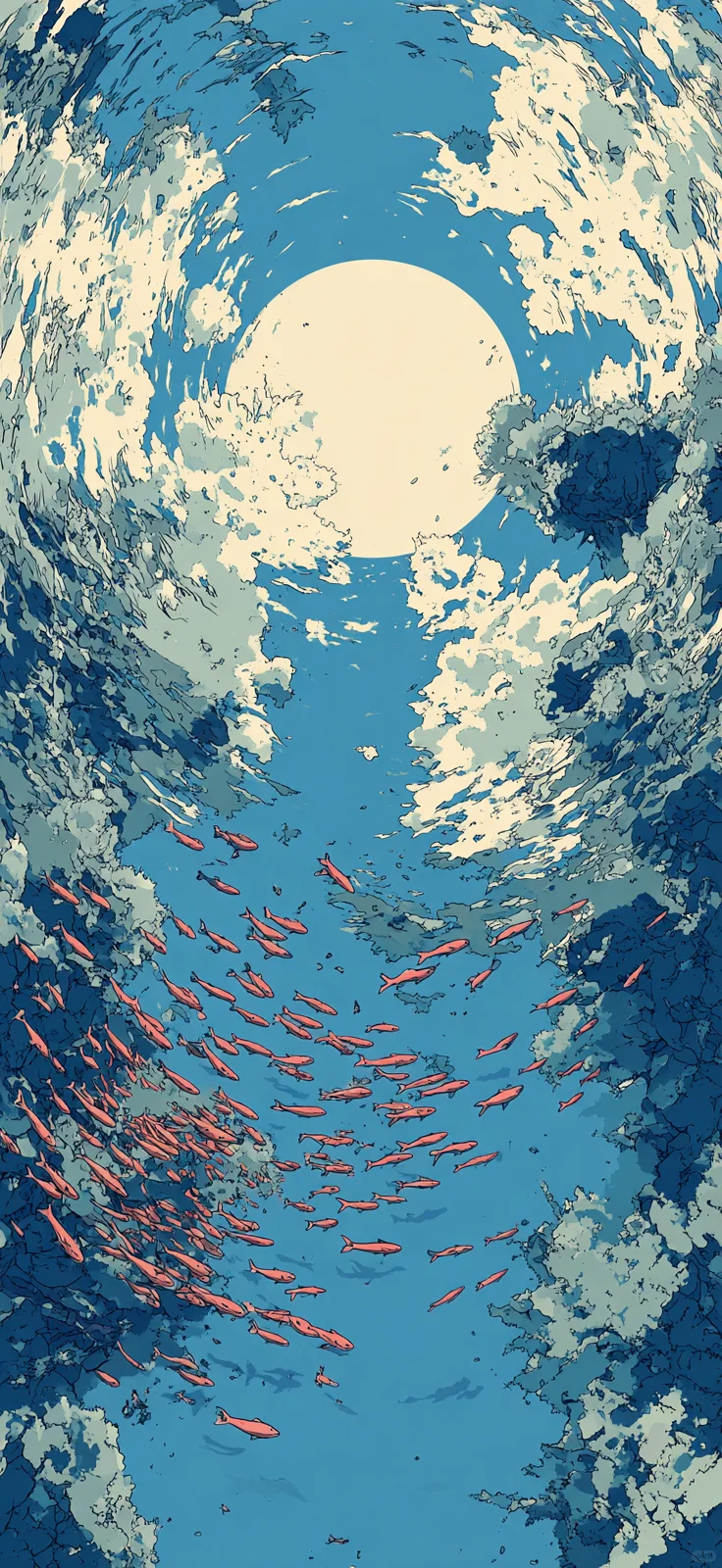 浮世绘壁纸｜只是一起旅行了短短十年而已