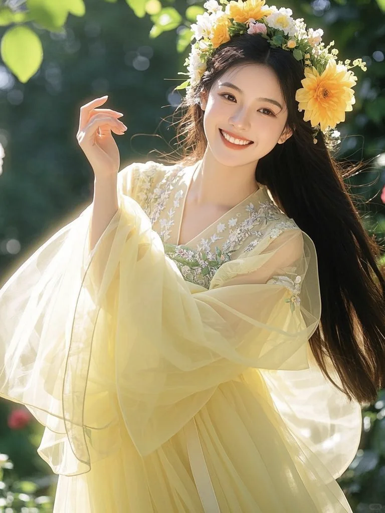 美女壁纸︳古风美女，甜美动人✨