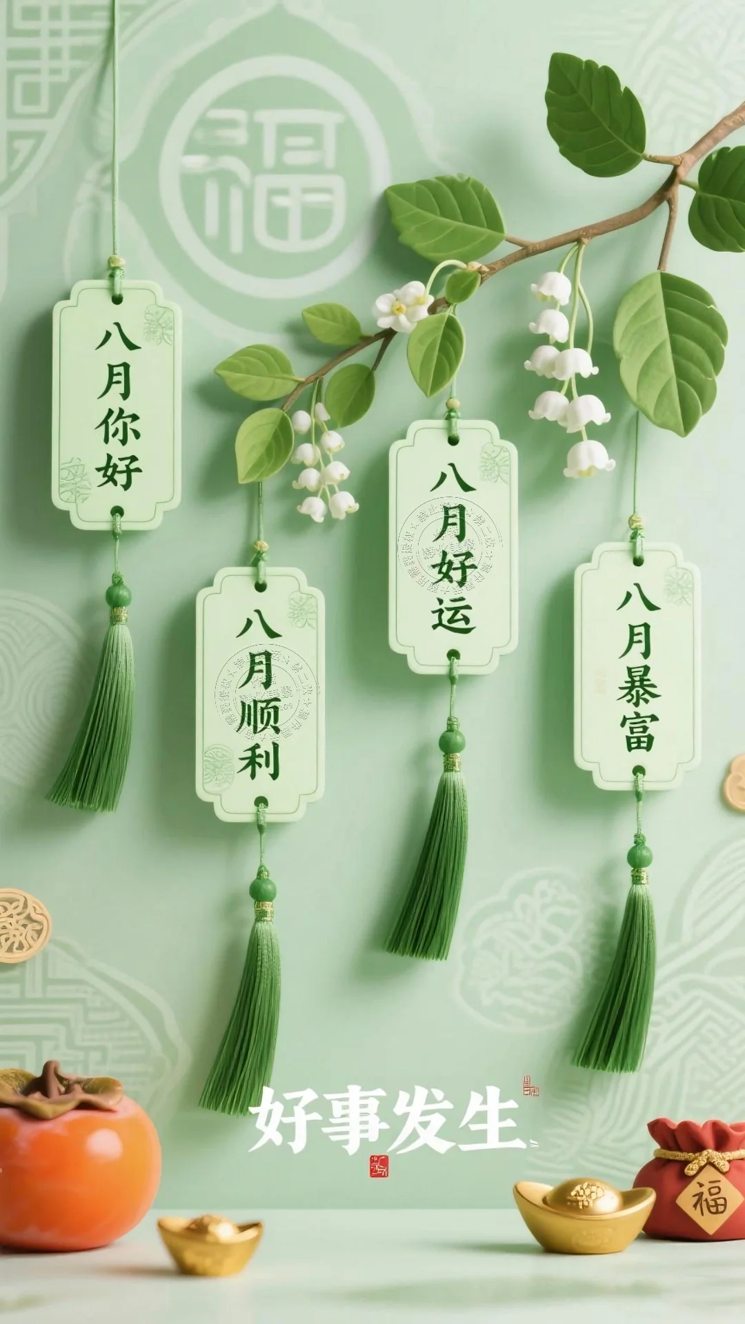 八月