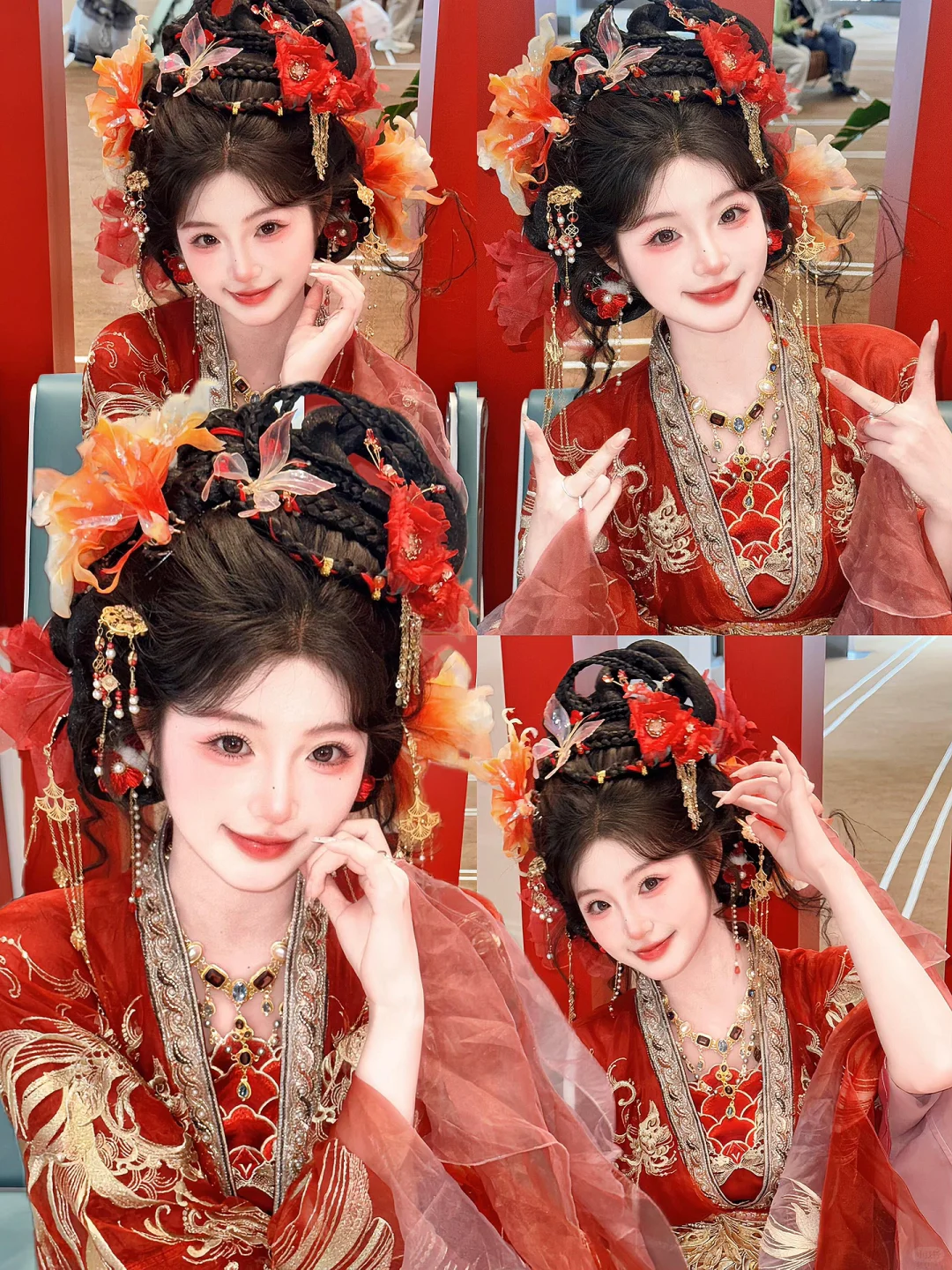 涂七七九天玄女汉服｜仙气值爆表！美到犯规！
