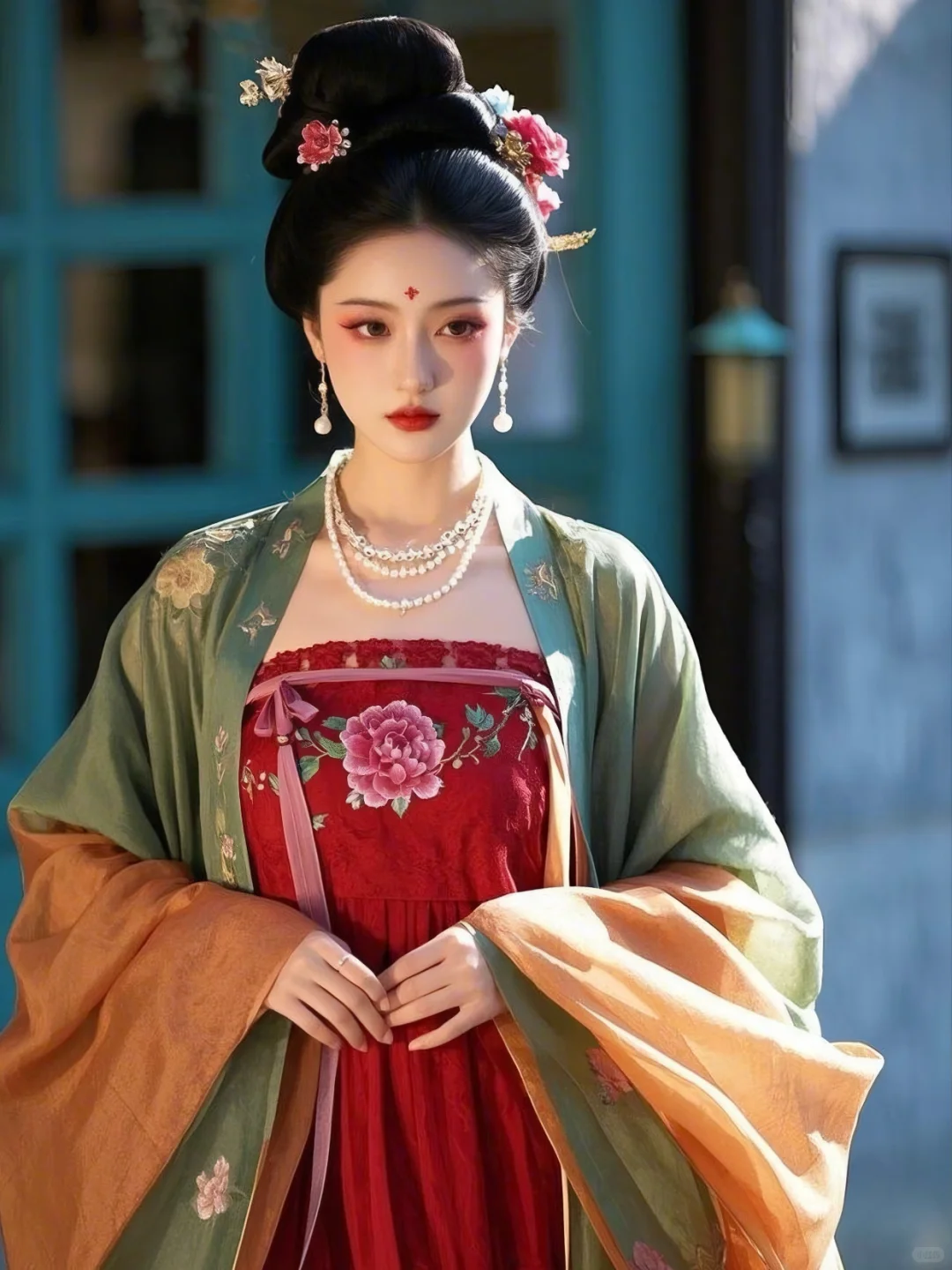跟着唐朝“精致女孩”学穿搭