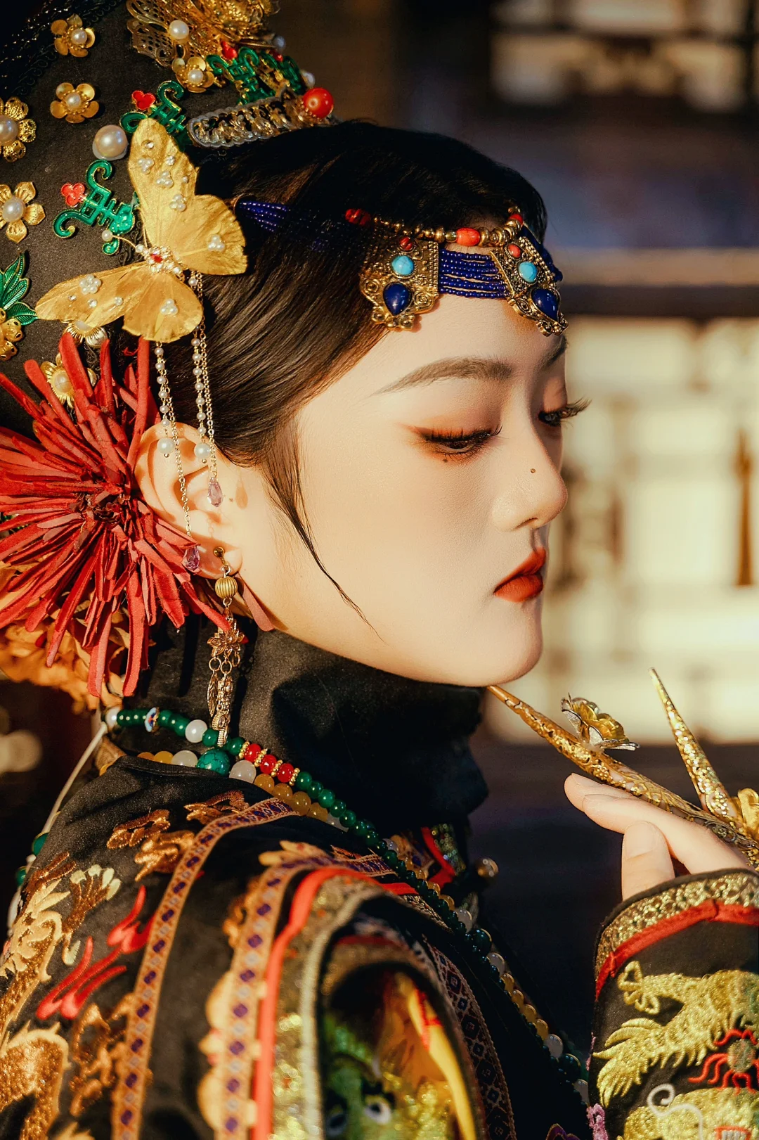 这位古装女主也太惊艳了～