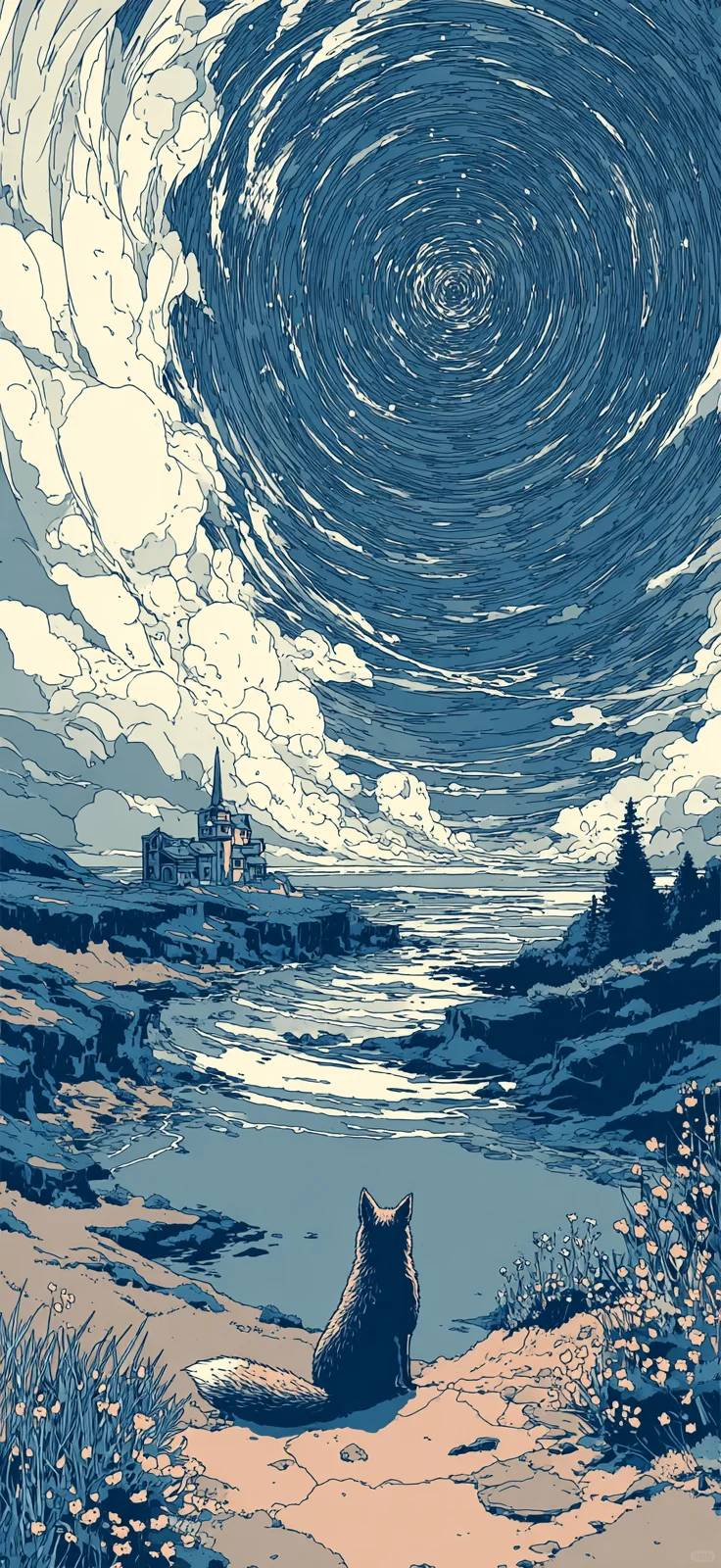 浮世绘壁纸｜只是一起旅行了短短十年而已