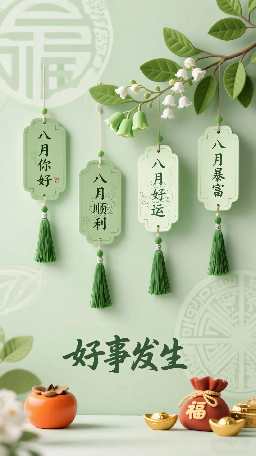 八月