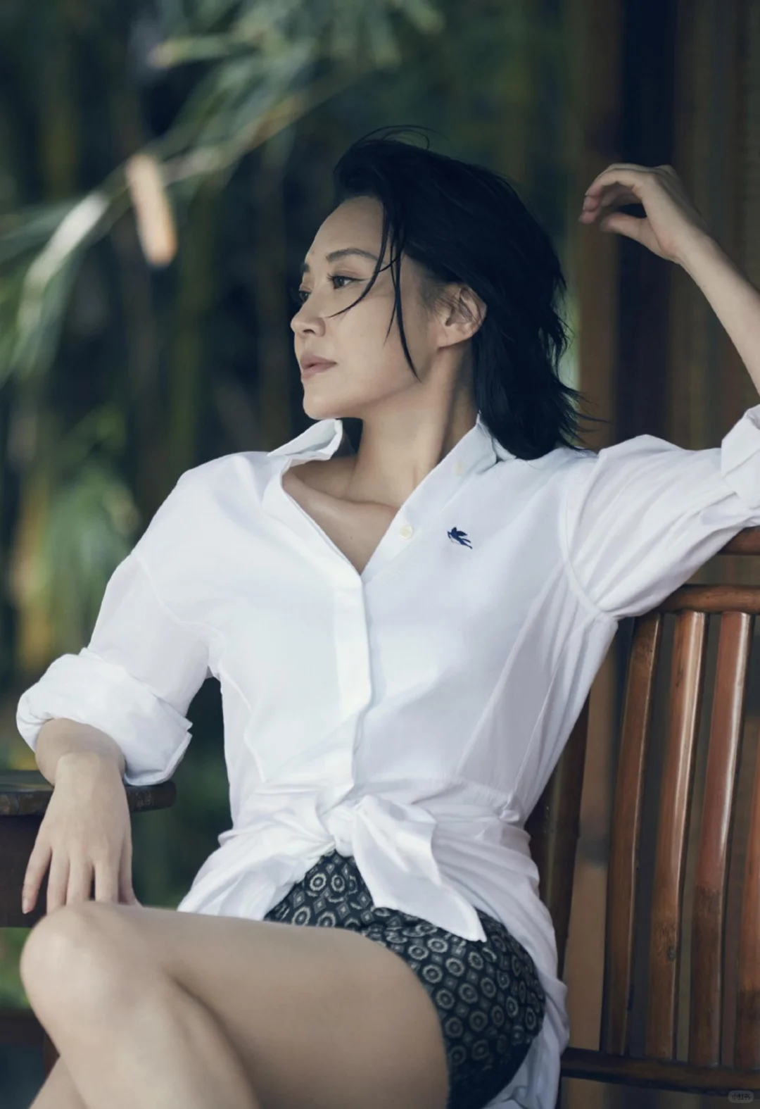 许晴女神，妩媚兼具优雅的性张力