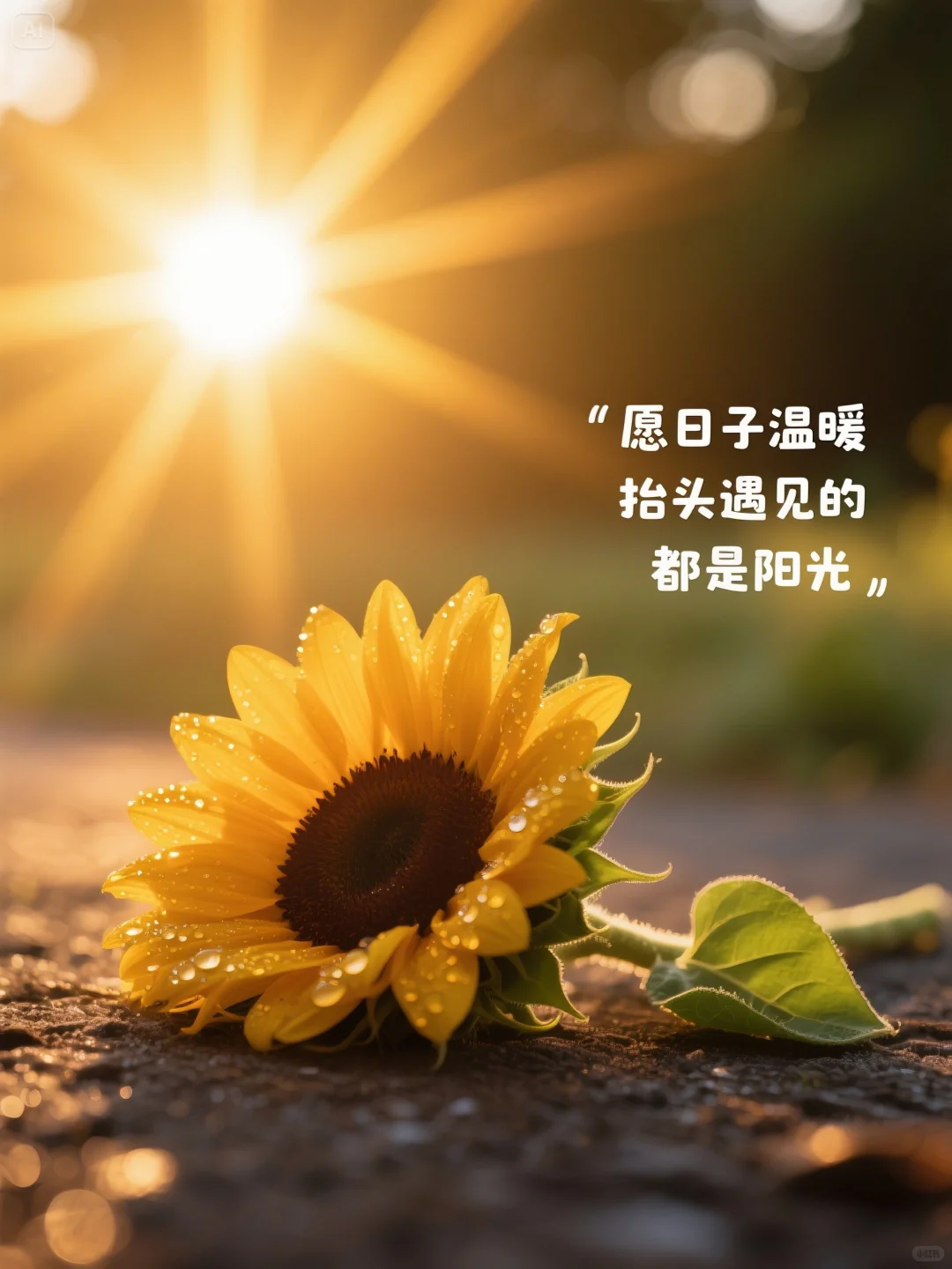 那些藏在句子里的光☀️🌻