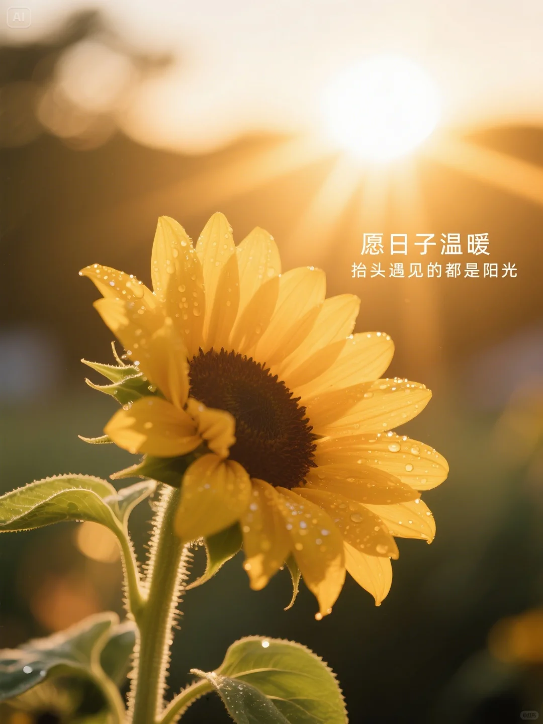 那些藏在句子里的光☀️🌻