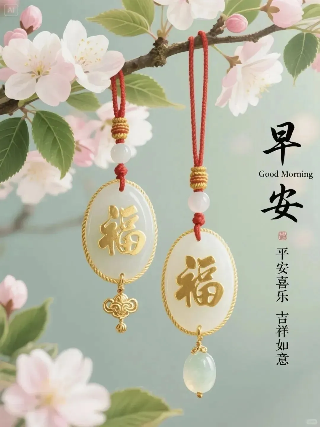 早安图片免费分享，愿你早安，万事如意