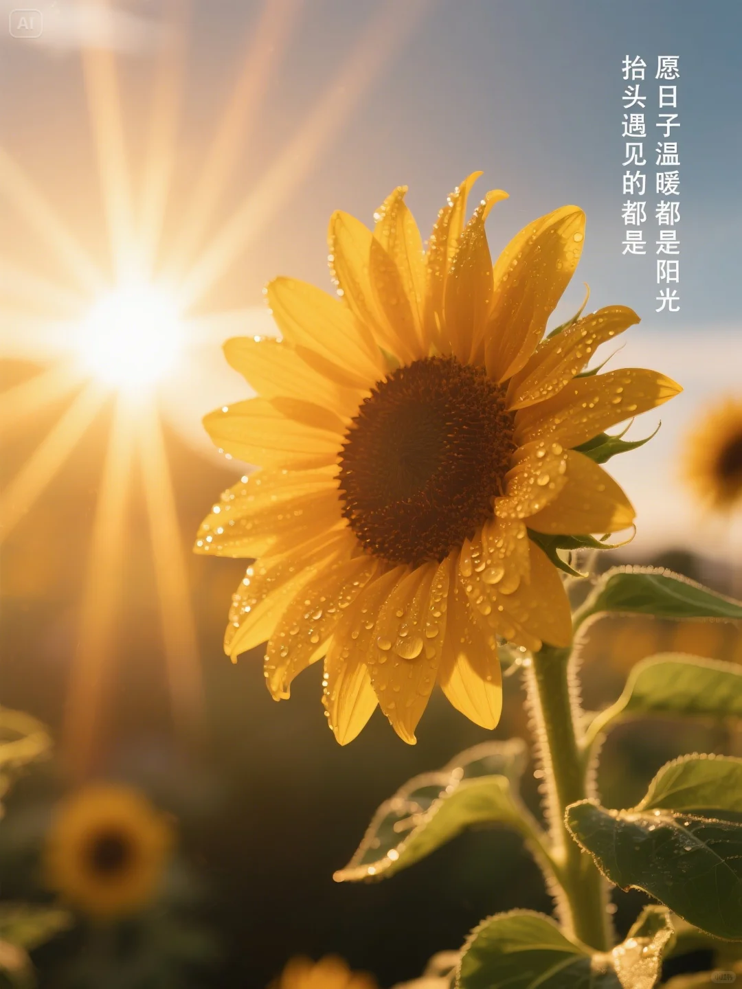 那些藏在句子里的光☀️🌻