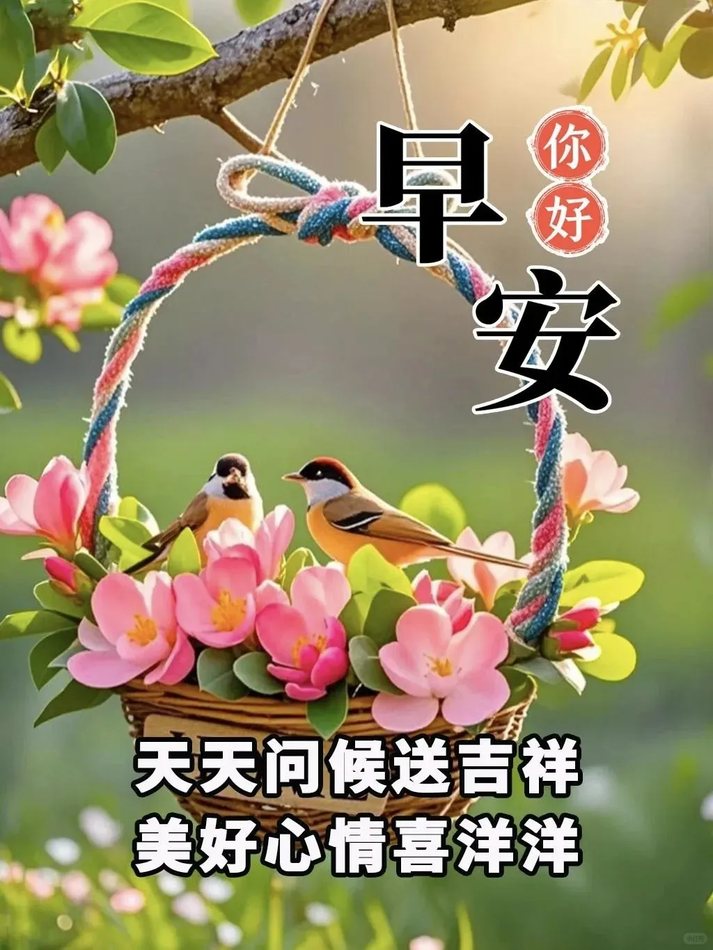 早安图片免费分享，愿你早安，万事如意