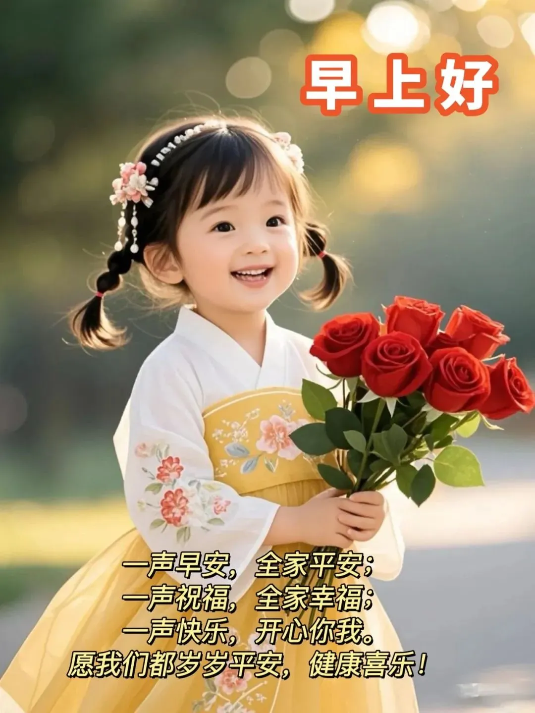 早安图片免费分享，愿你早安，万事如意