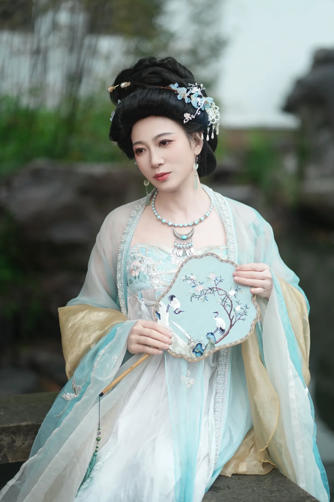 真的很难以相信这是一个四十多岁的姐姐