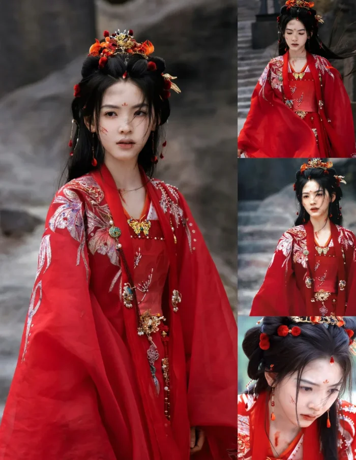 女明星‘破碎感’古装造型~