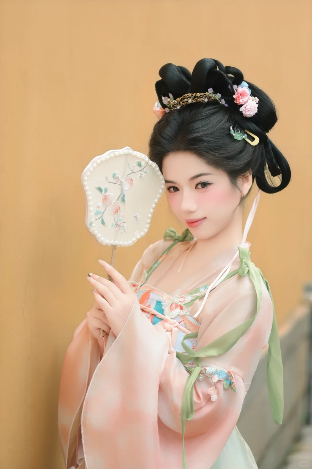 真的被她美到了，汉服小姐姐