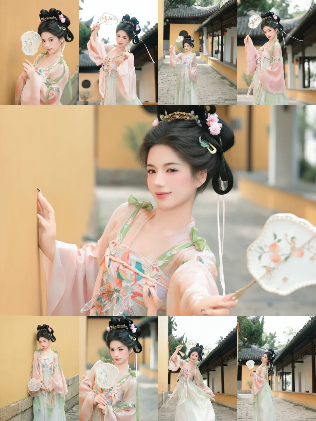 真的被她美到了，汉服小姐姐