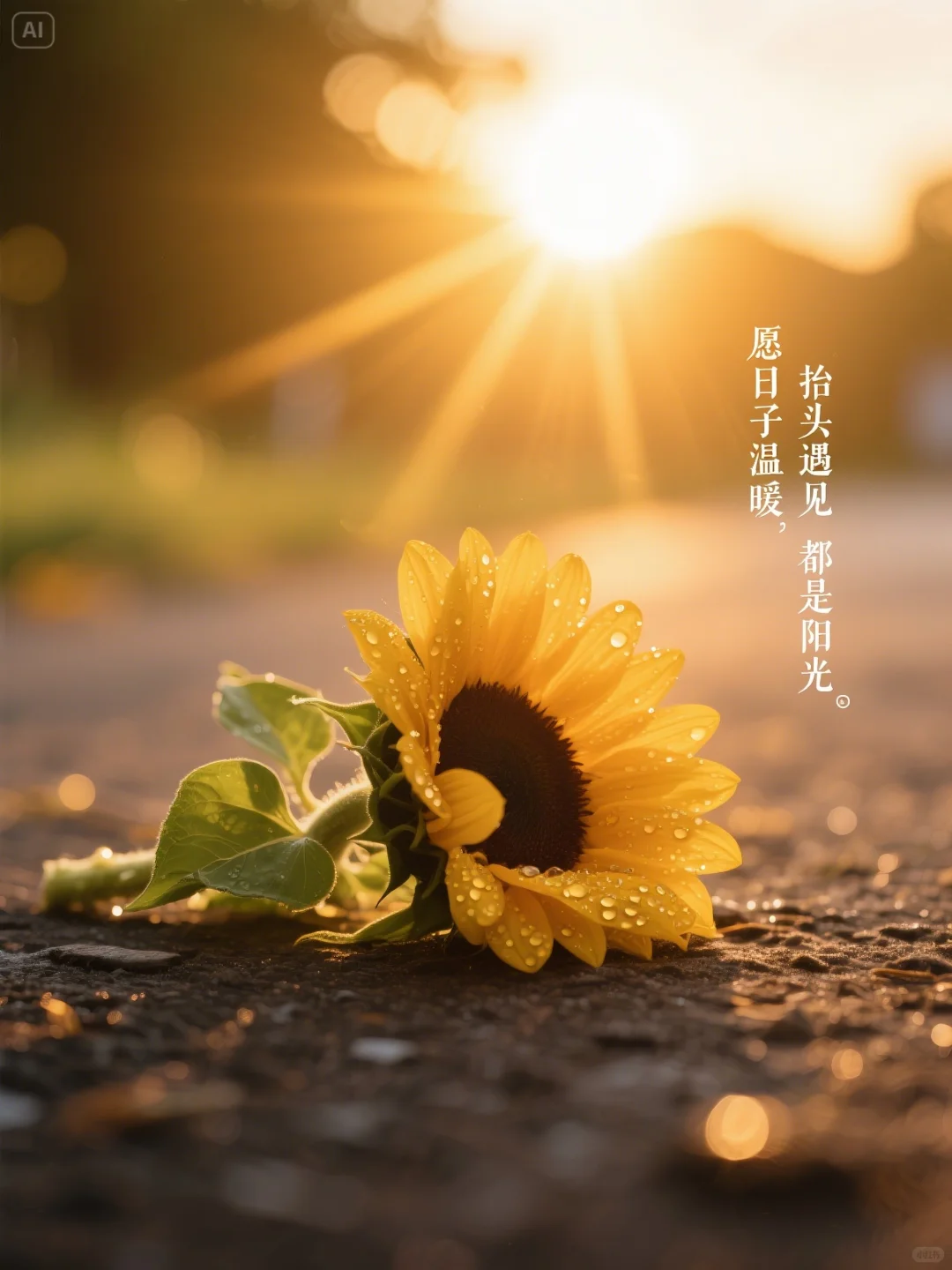 那些藏在句子里的光☀️🌻
