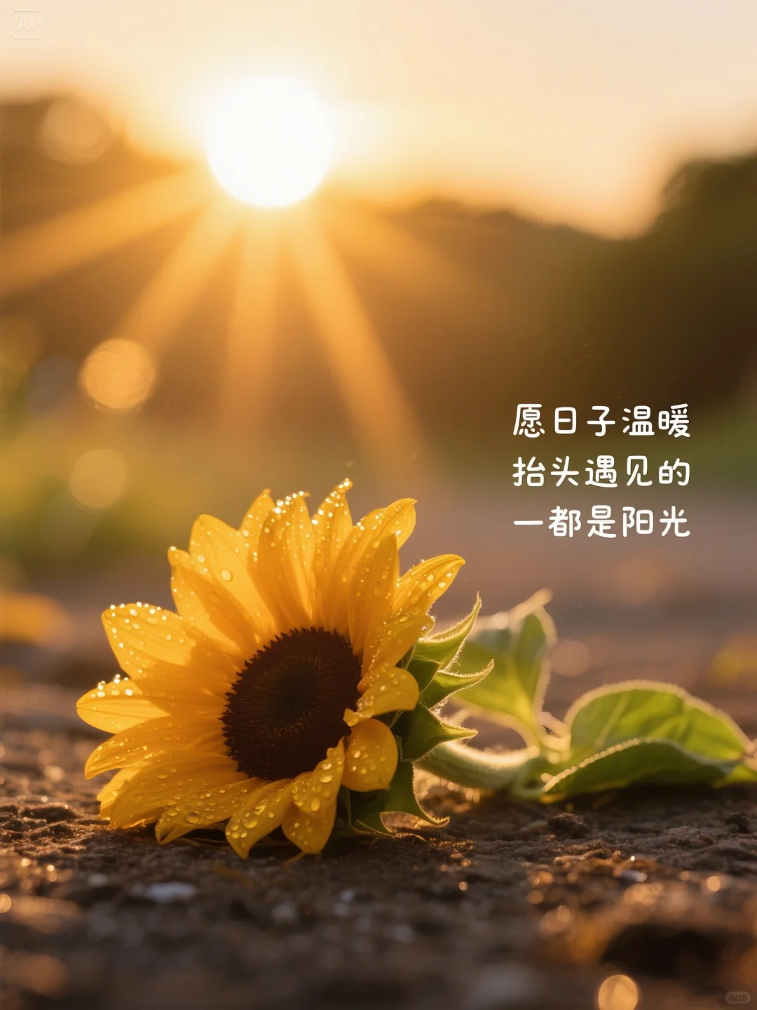 那些藏在句子里的光☀️🌻
