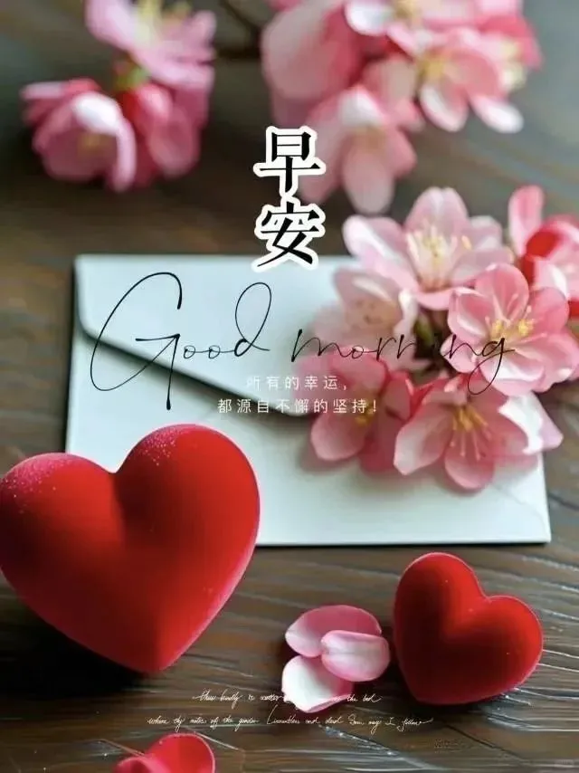 早安图片免费分享，愿你早安，万事如意