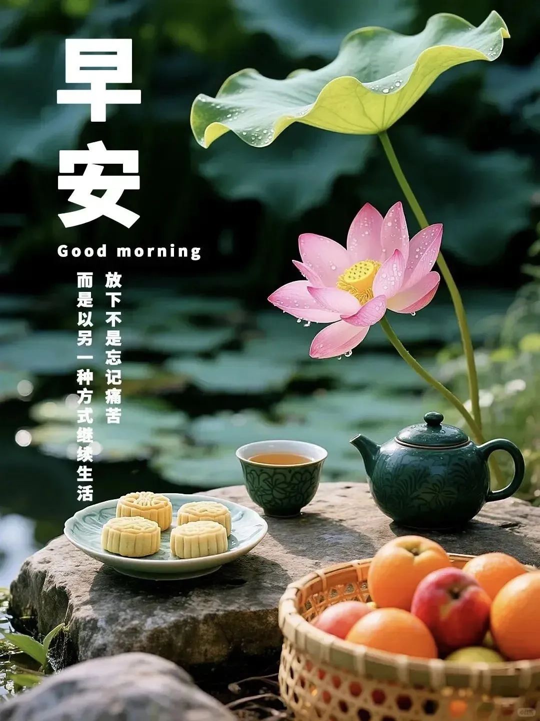 早安图片免费分享，愿你早安，万事如意