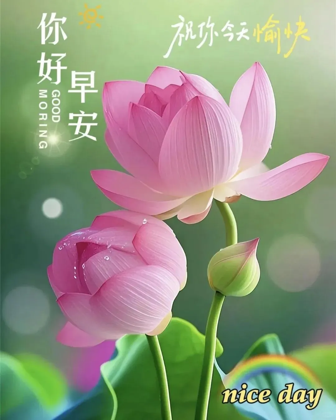 早安图片免费分享，愿你早安，万事如意