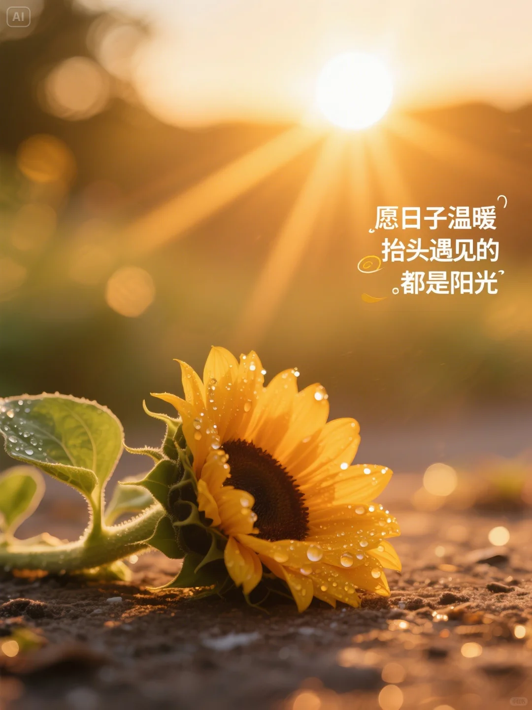 那些藏在句子里的光☀️🌻