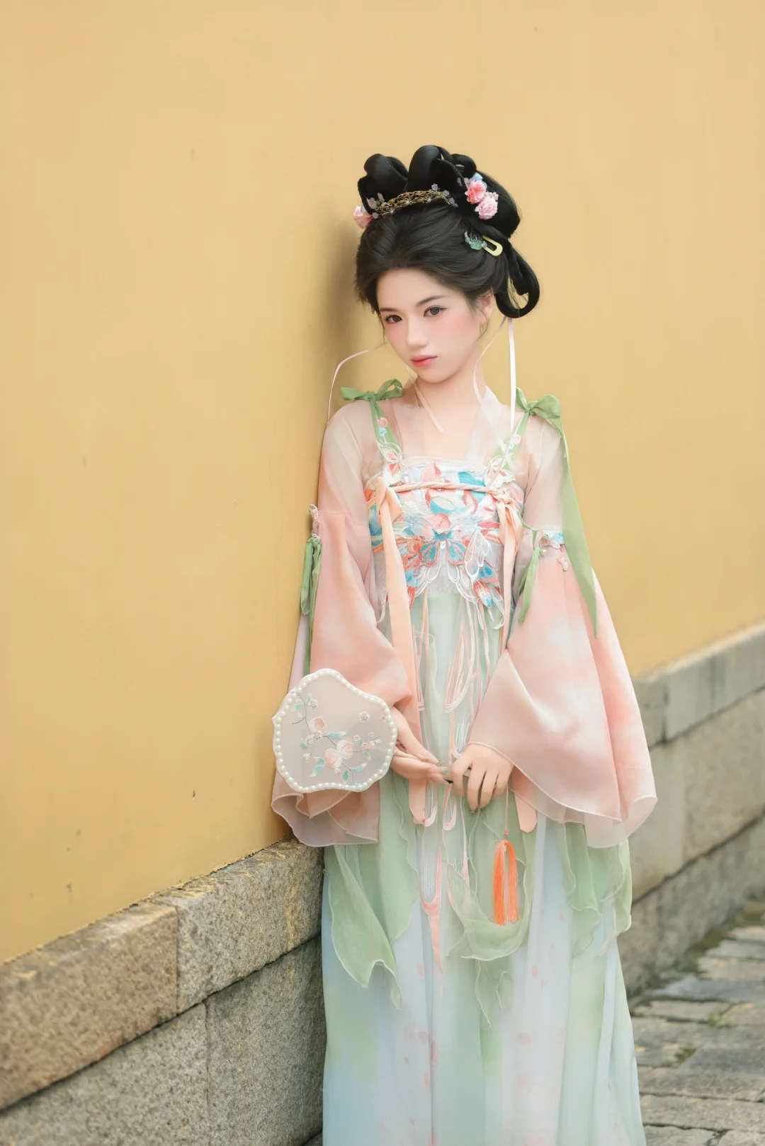 真的被她美到了，汉服小姐姐