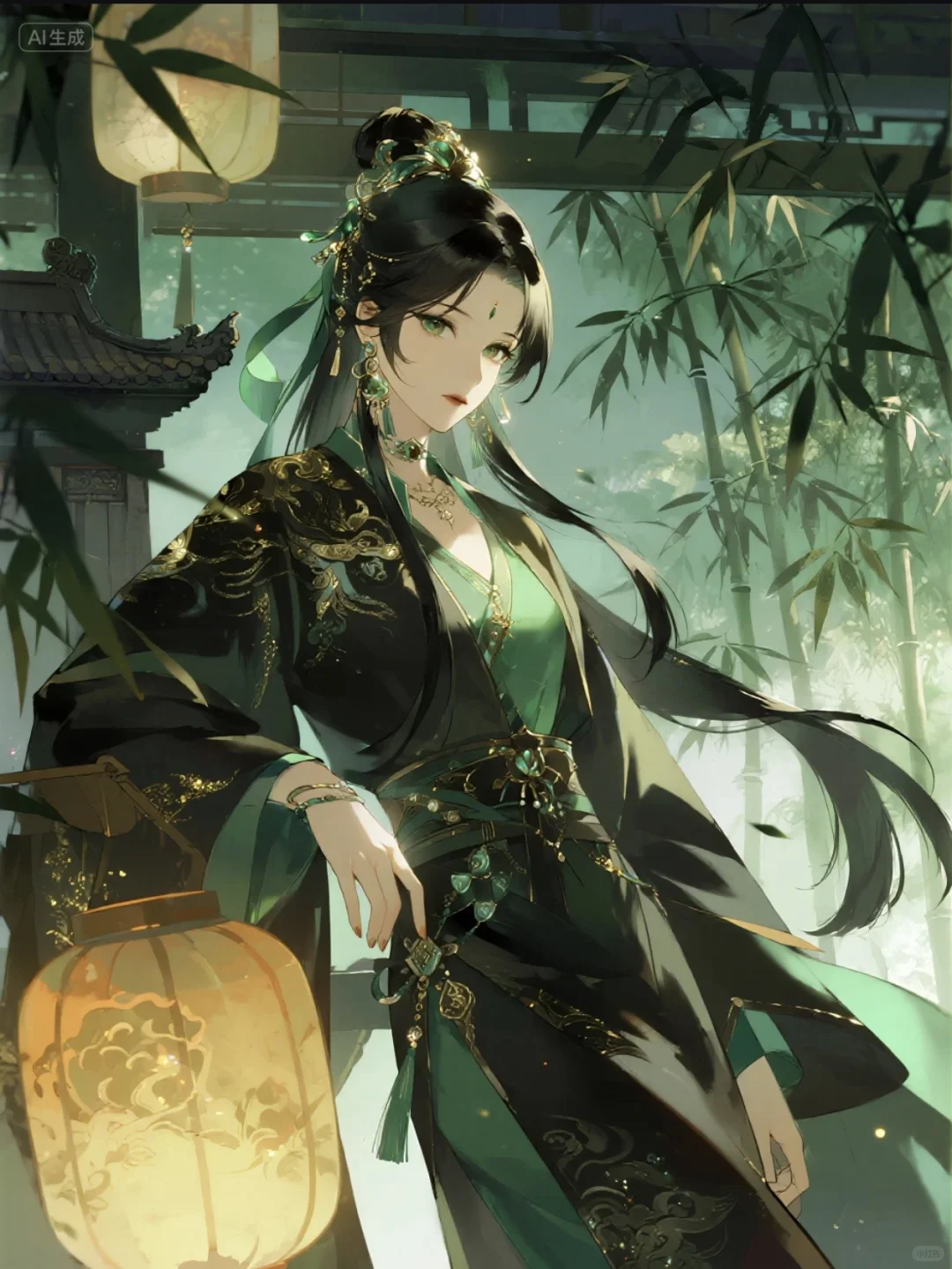古风女图