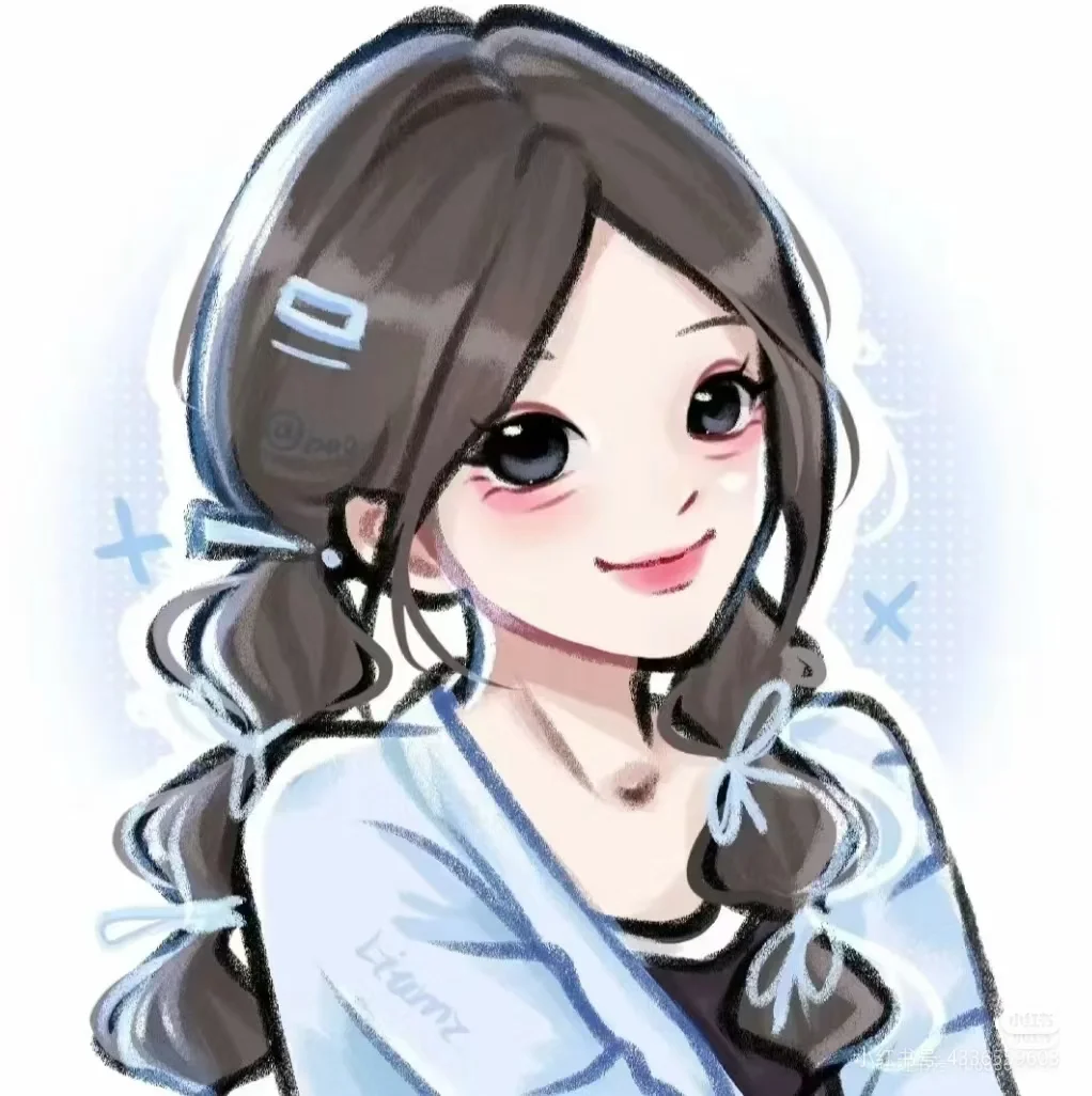 💙蓝色高级感仙气女头像✨🎉