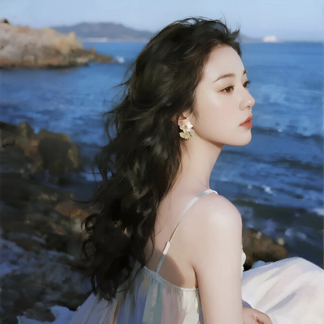 WeChat/慵懒绝美女生头像