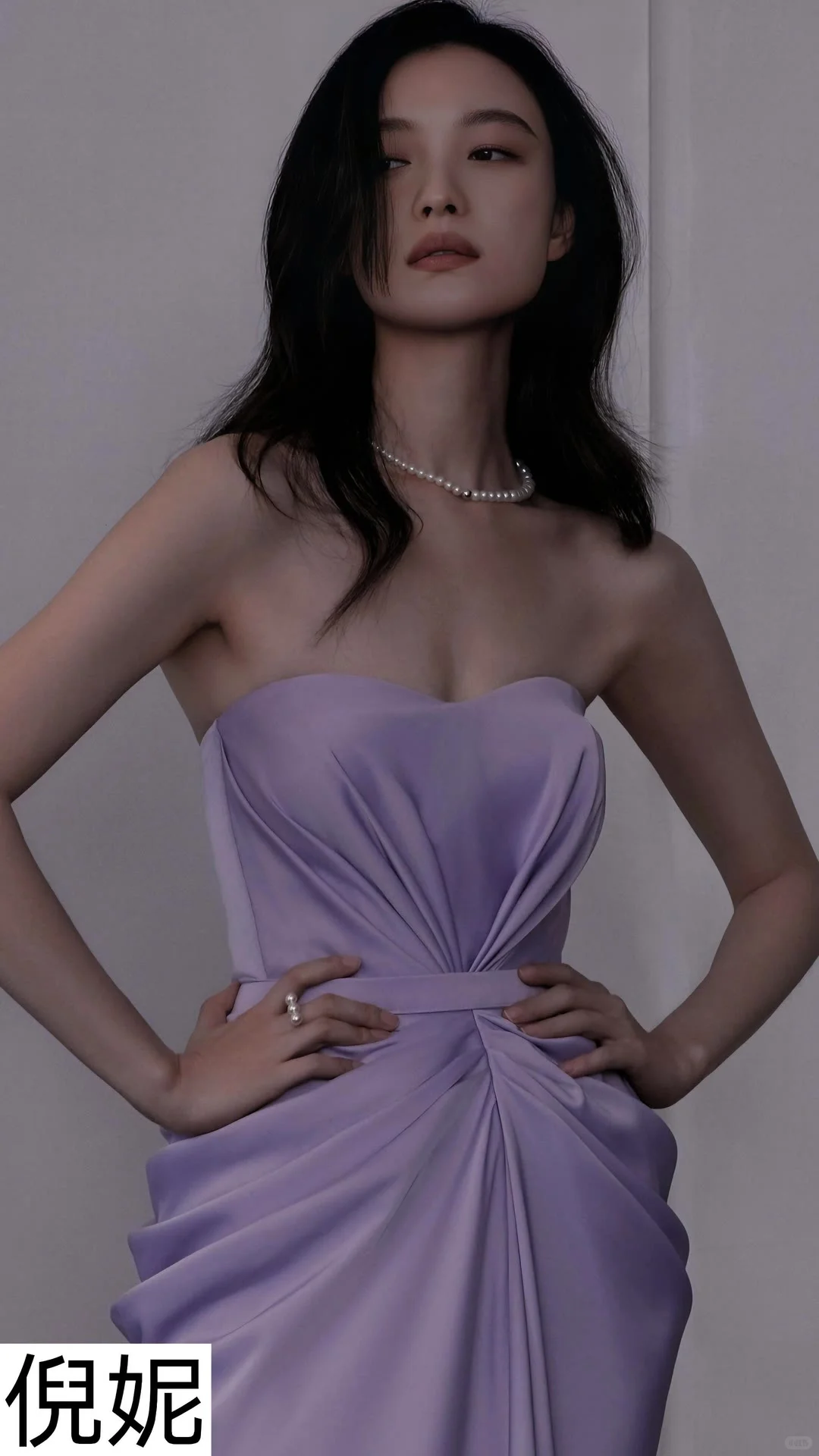 女明星穿紫色裙子，你喜欢哪一位？