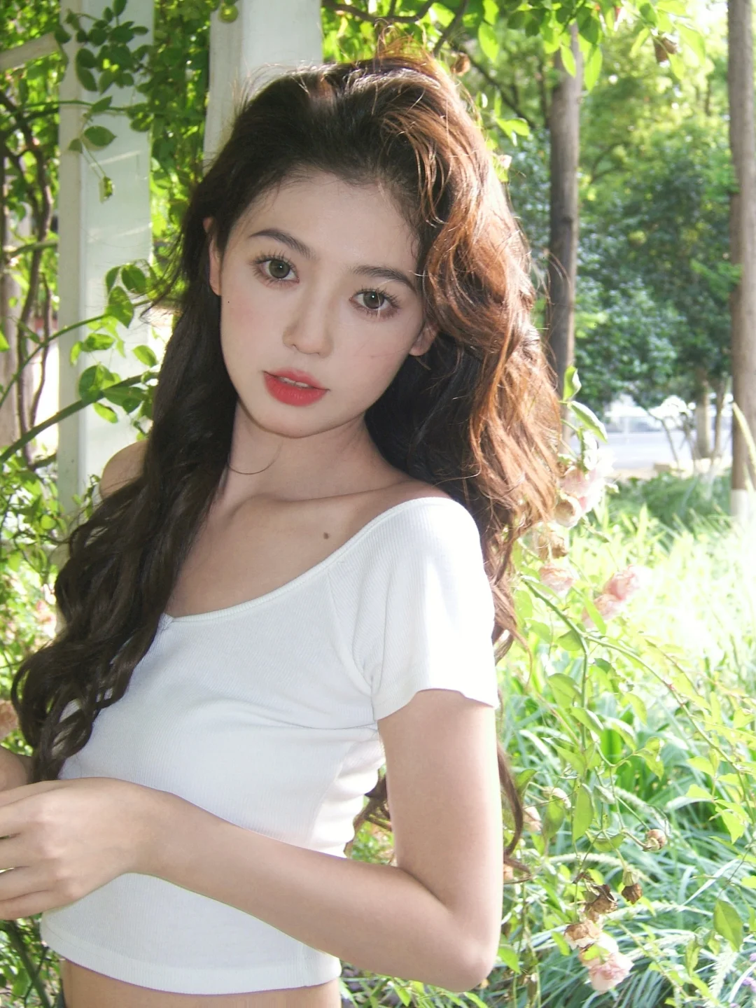 我这张脸 美就美在眉眼