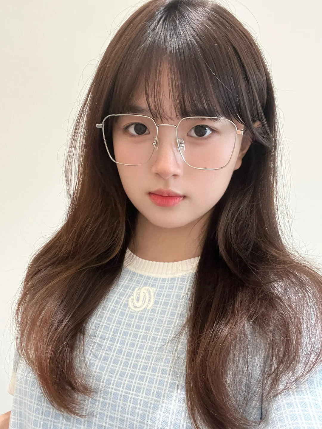右划帮我摘眼镜👀～
