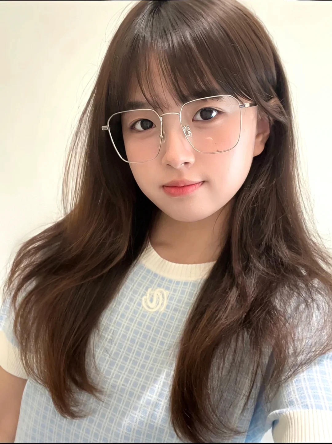 右划帮我摘眼镜👀～