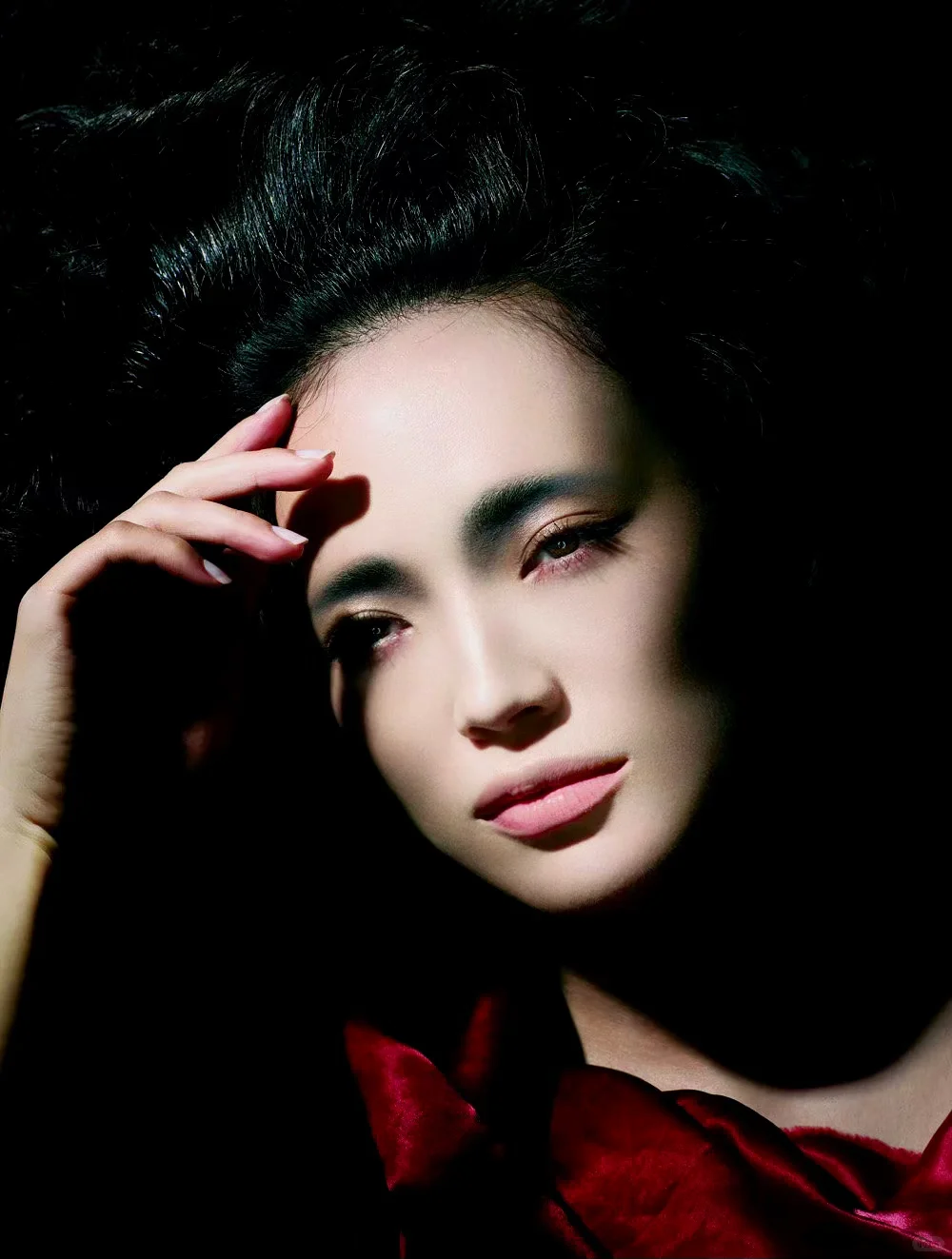 舒淇 天生脸部调色盘 怼脸大特写的惊艳之美