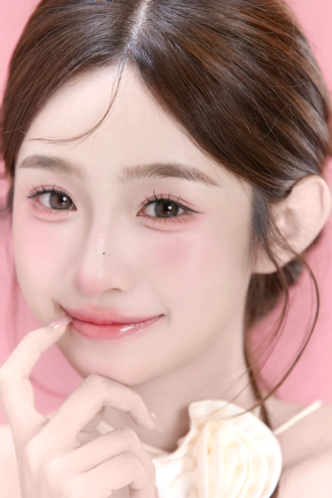 粉色系🎀｜韩系清透感氧气棚拍