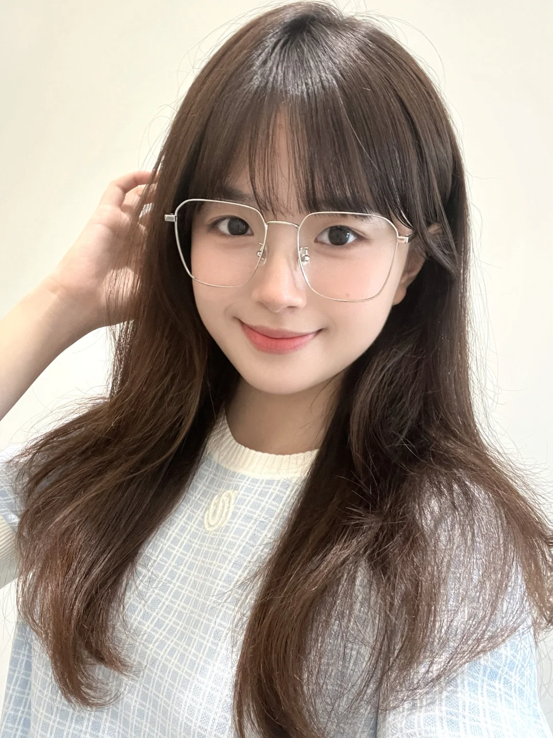 右划帮我摘眼镜👀～