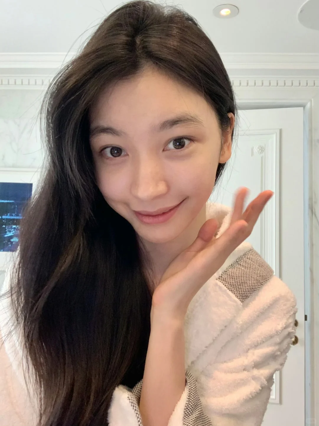 小小的脸上大大的五官🥰