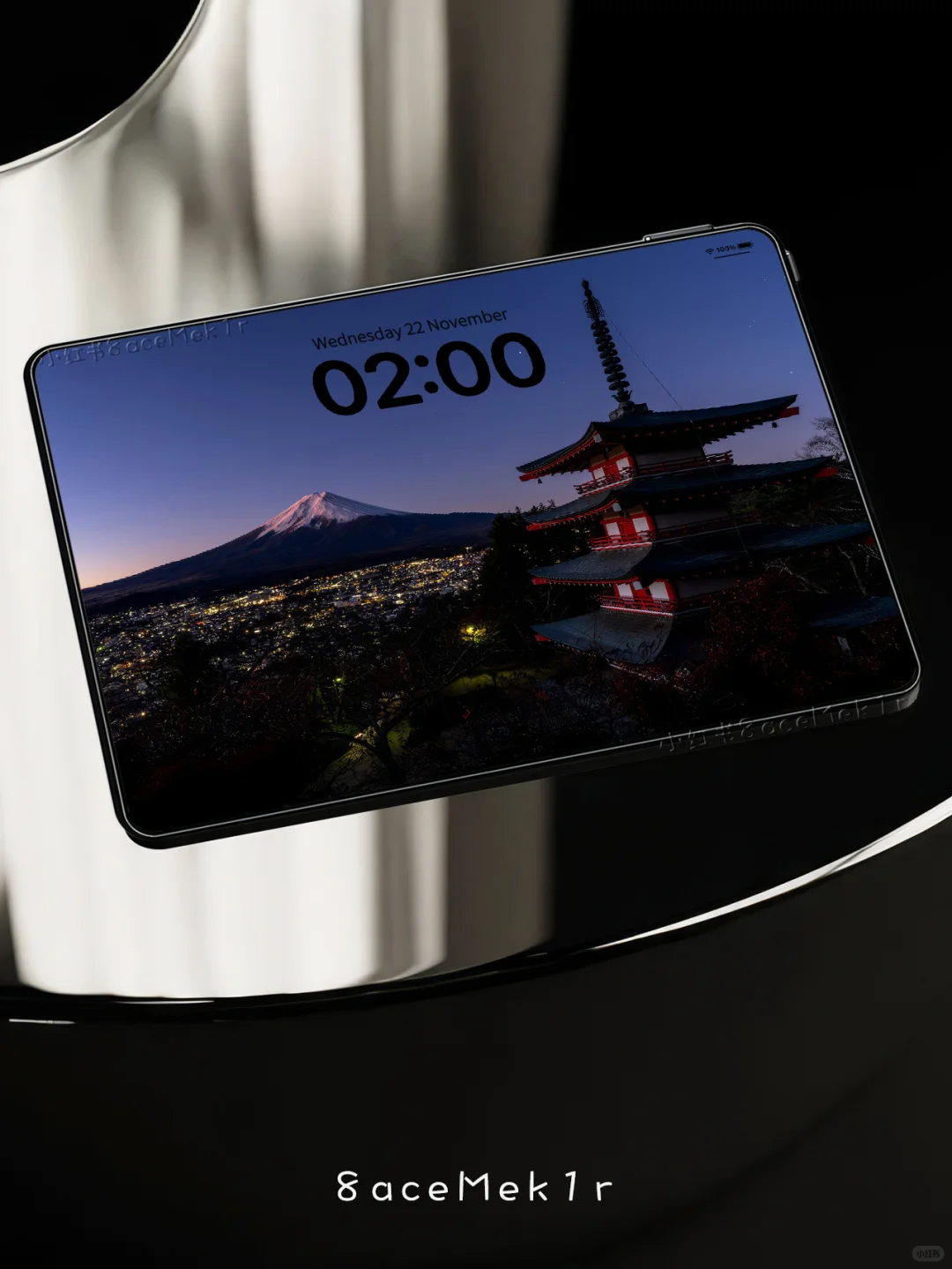Mount Fuji Ⅱ.iPad壁纸 夜的另一番繁华