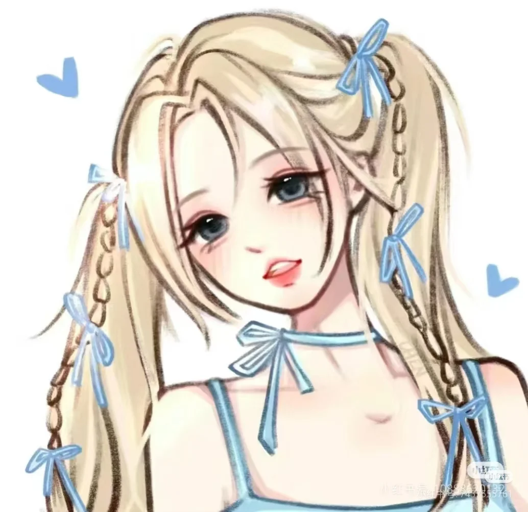 💙蓝色高级感仙气女头像✨🎉