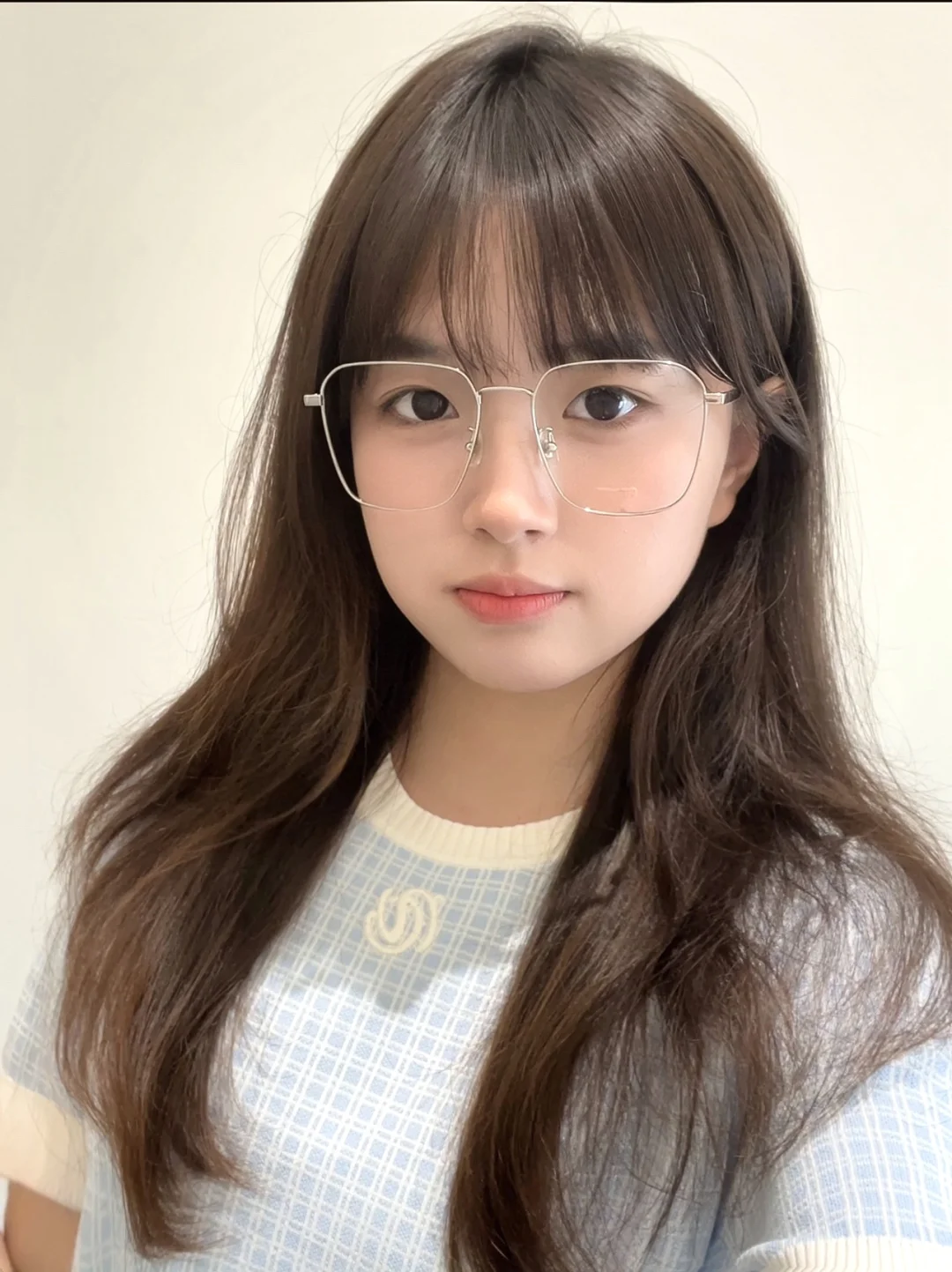 右划帮我摘眼镜👀～