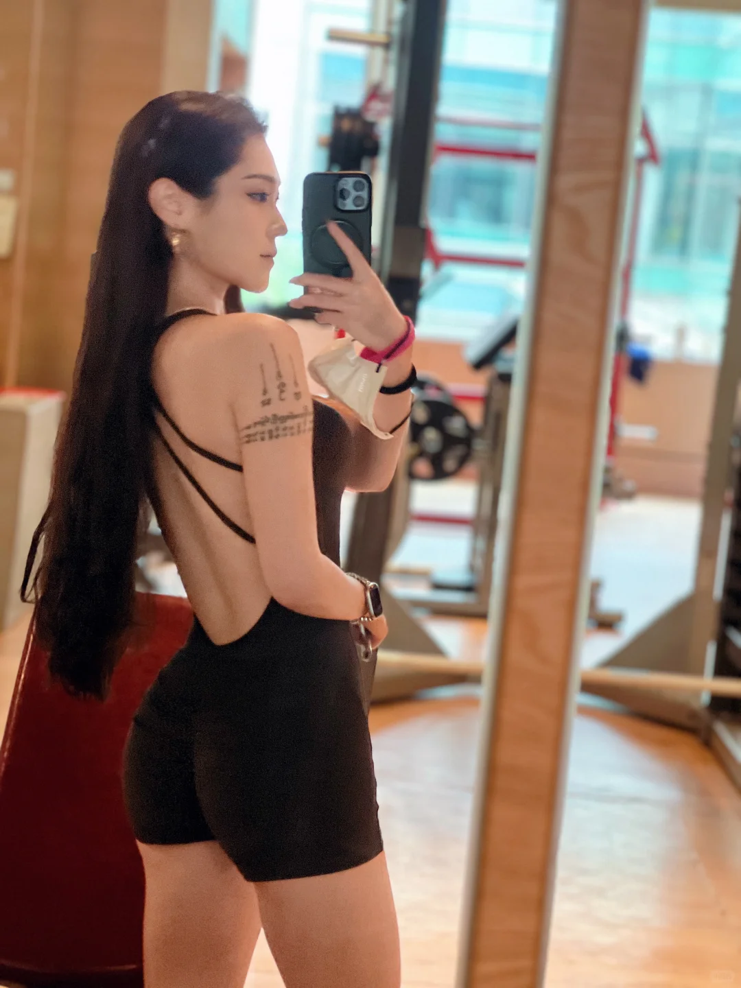 千卡消耗｜健身🏋🏻‍♀️女孩🩶