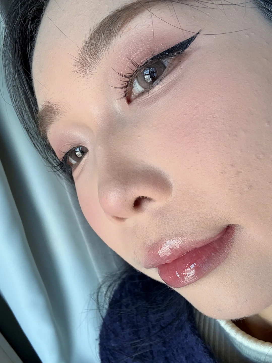画完妆的皮肤真的是这样的 别焦虑了
