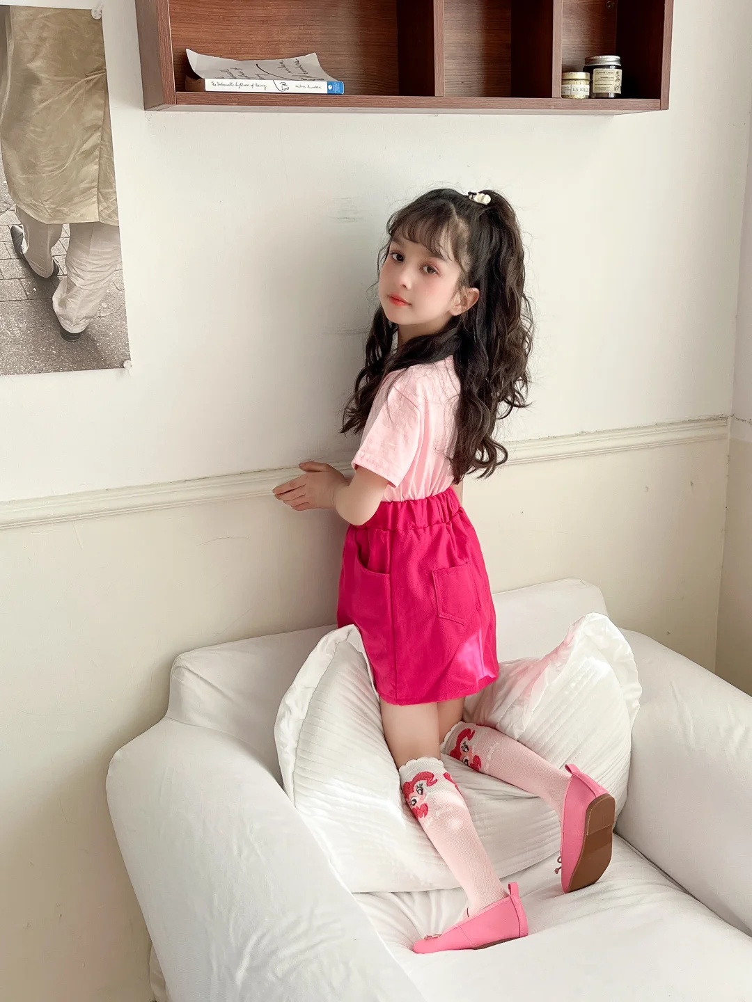 是女儿最爱的小马宝莉袜🩷